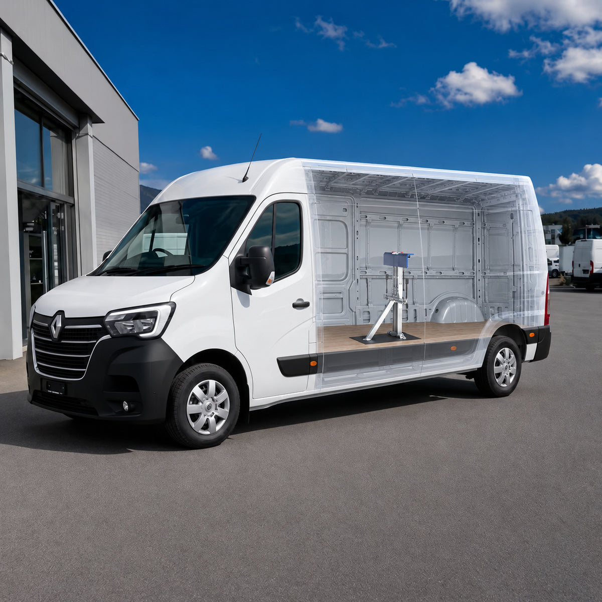 Renault Master IV (ab 2024) Sitzplatzerweiterung