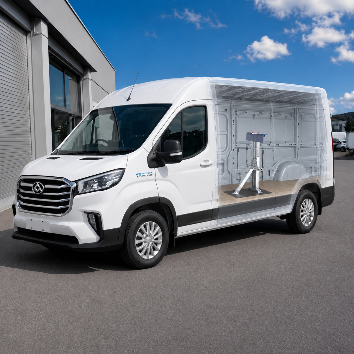 Maxus Deliver 9 Kastenwagen Sitzplatzerweiterung