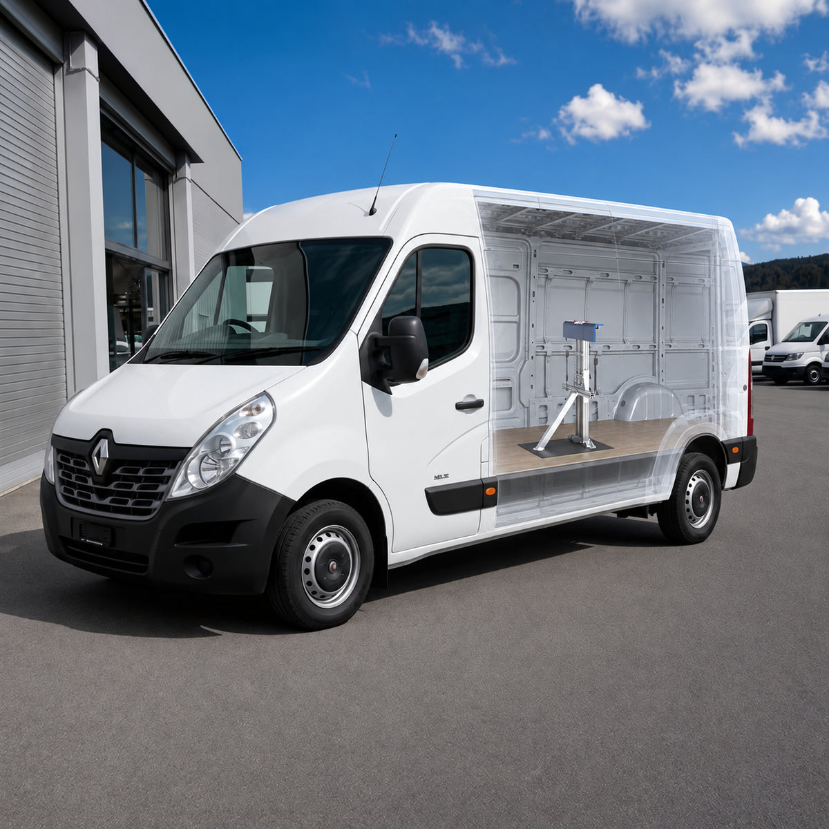 Renault Master Kastenwagen Sitzplatzerweiterung