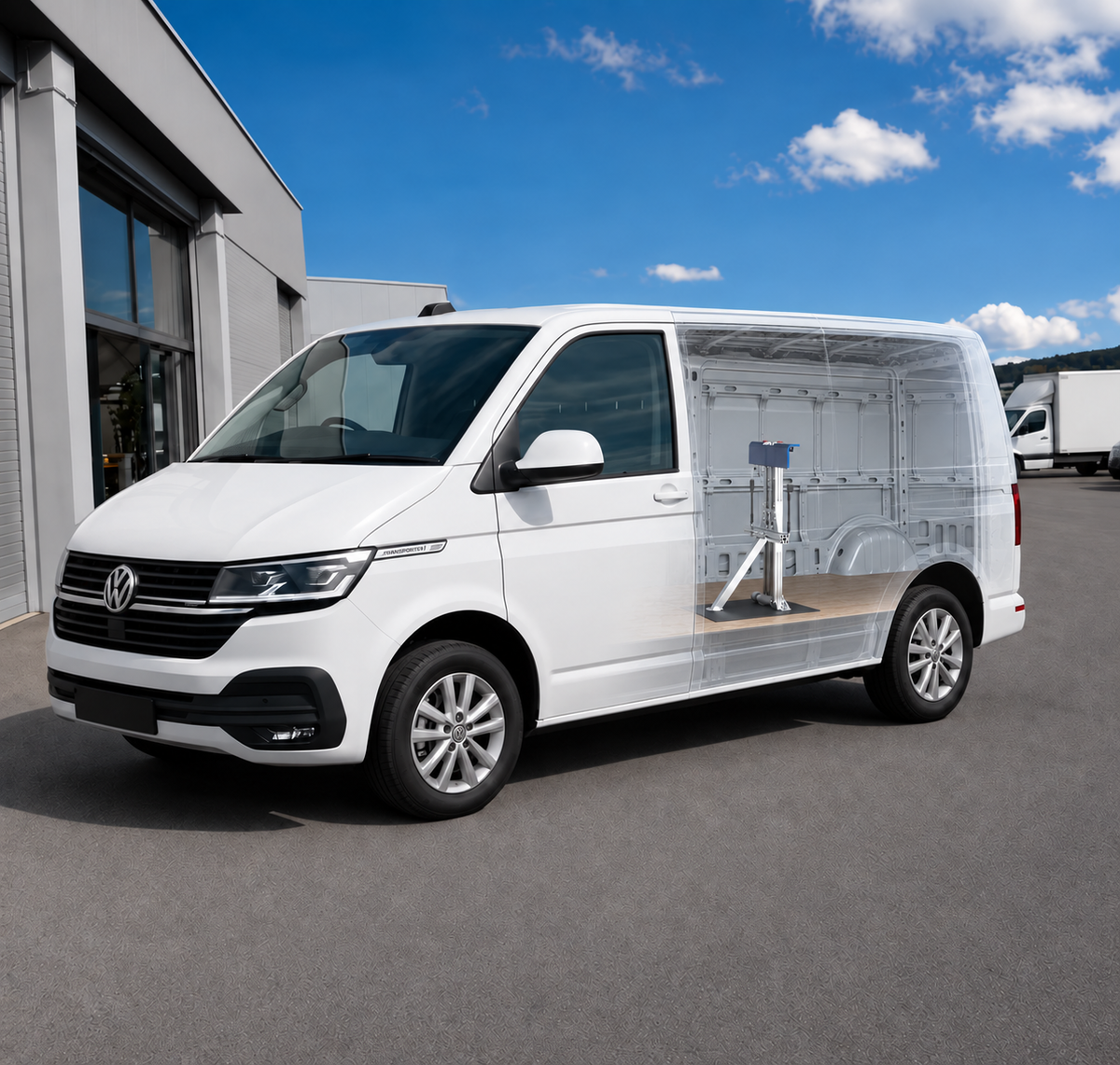 VW Transporter Kastenwagen Sitzplatzerweiterung